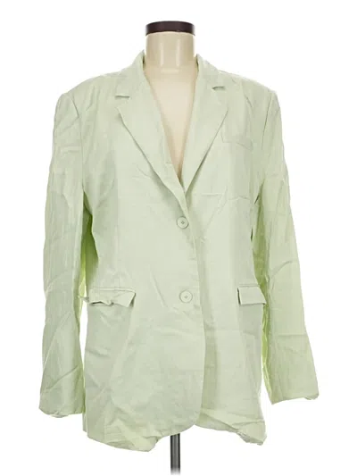 Pre-owned Rumored Blazer Jacket In Green