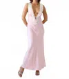 Rumored Blush Venice Maxi Dress In Shortcake In Multi