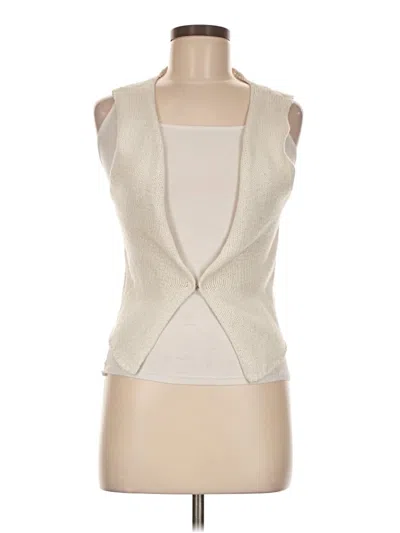 Pre-owned Rumored Cardigan Sweater In White