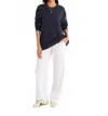 Rumored Carmel Henley Sweater In Navy