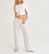 Rumored Easy Drawstring Pant In Cream