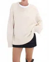 Rumored Fair Isle Sweater In Salt In Neutral