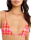 Rumored Hamptons Bikini Top In Pink In Pink