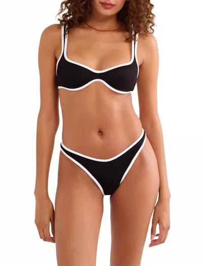 Rumored Havana Bikini Bottoms In Black/white