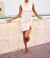 Rumored Primrose Mini Dress In Pink Jaquard