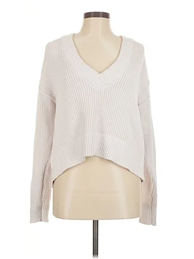 Pre-owned Rumored Pullover Sweater In Ivory
