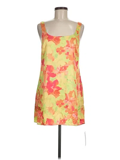 Pre-owned Rumored Tank Top Yellow Square Neckline Tops