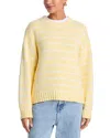 Rumored Women's Pullover Sweater In Yellow