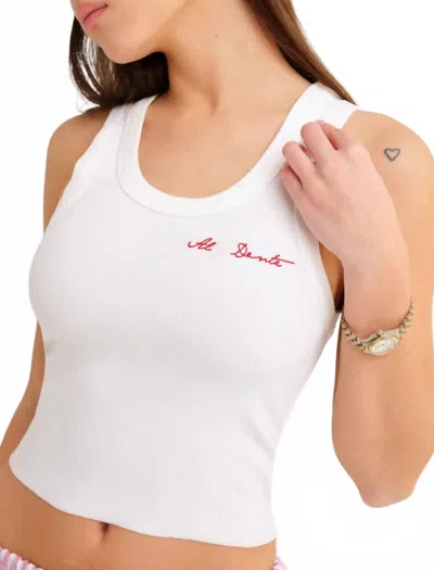 Rumored Yankee Tank Top In White