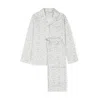 Rumour London Women's Grey Beak To Beak Liberty Print Cotton Pyjama Set In Grey