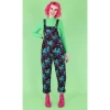 RUN AND FLY OCTOPUS LOVE TWILL DUNGAREES