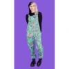 RUN AND FLY SUCCULENTS TWILL DUNGAREES