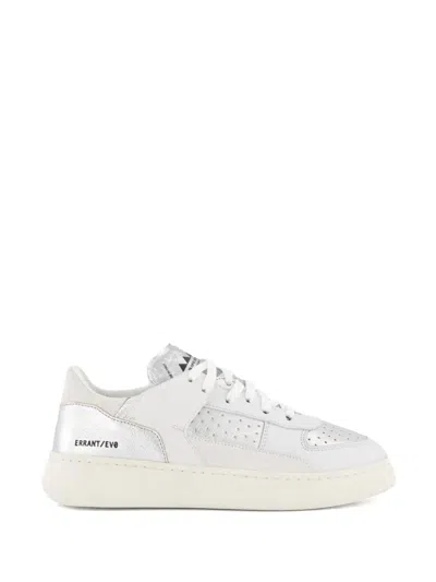 Run Of Family Metallic-leather Sneakers In Multi