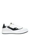 Run Of Man Sneakers Black Size 9 Leather In Black