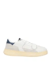 Run Of Man Sneakers Off White Size 9 Leather In Off White
