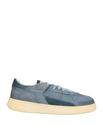 Run Of Man Sneakers Slate Blue Size 8 Leather