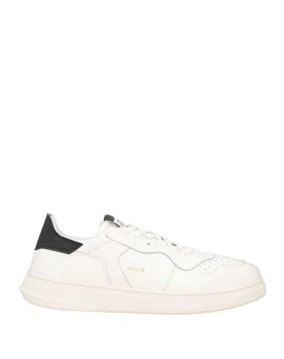 Run Of Man Sneakers White Size 12 Leather