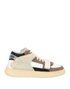 Run Of Man Sneakers White Size 7 Leather In White