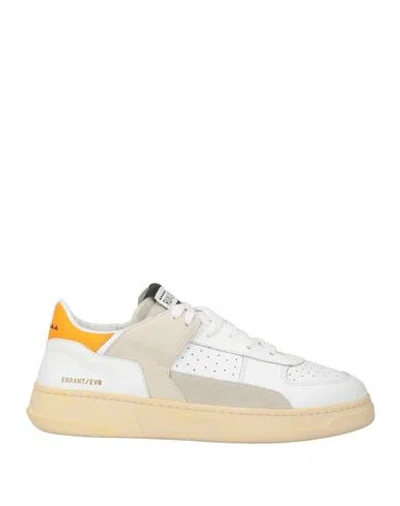 Run Of Man Sneakers White Size 8 Leather
