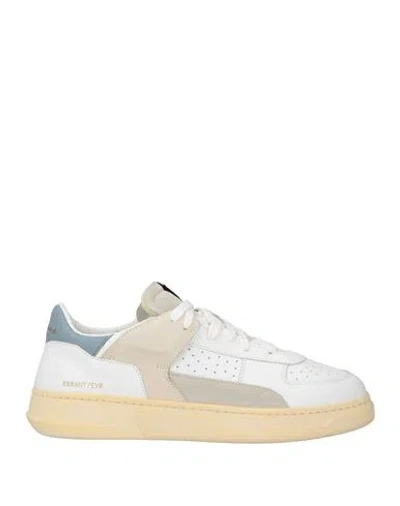 Run Of Man Sneakers White Size 8 Leather