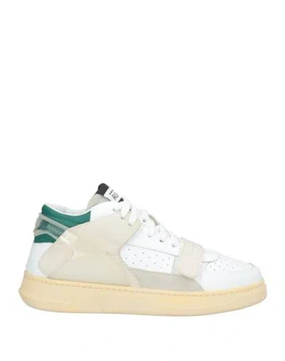 Run Of Man Sneakers White Size 9 Leather