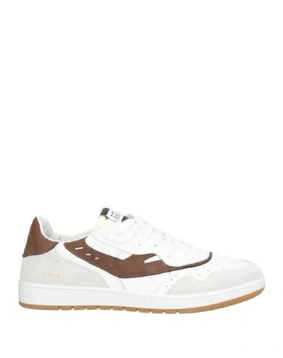 Run Of Man Sneakers White Size 9 Leather