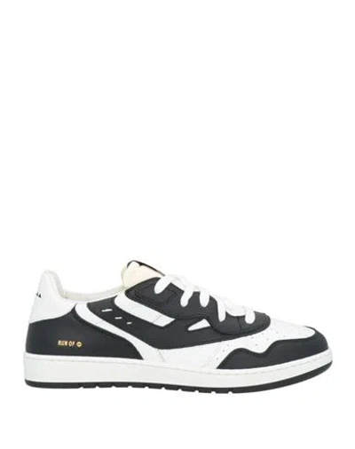 Run Of Man Sneakers White Size 9 Leather