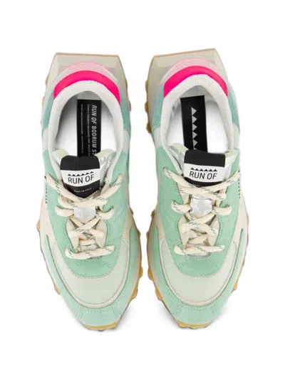 Run Of Pure Panelled Sneakers In Multi