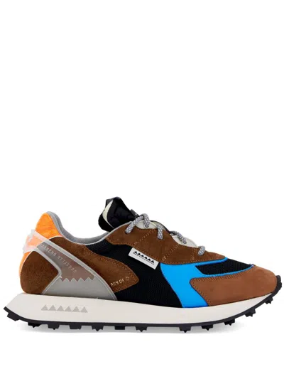 Run Of Sneakers In Brown