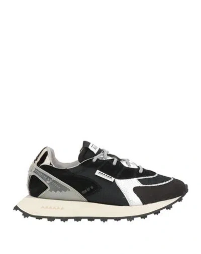 Run Of Woman Sneakers Black Size 11 Leather