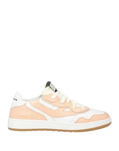 Run Of Woman Sneakers Blush Size 9 Leather In Pink