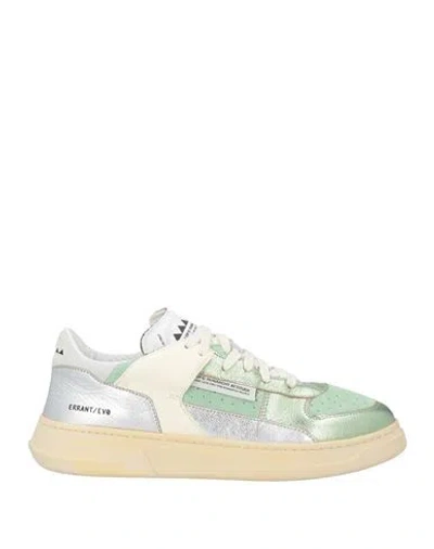 Run Of Woman Sneakers Light Green Size 6 Leather