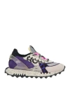 Run Of Woman Sneakers Light Grey Size 6 Leather, Textile Fibers In Grey