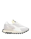 Run Of Woman Sneakers Light Grey Size 8 Leather, Textile Fibers In Grey