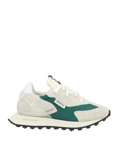 Run Of Woman Sneakers Light Grey Size 8 Textile Fibers, Leather