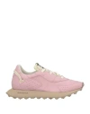 Run Of Woman Sneakers Pink Size 6 Leather