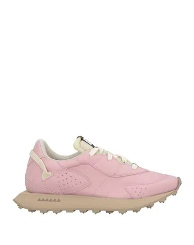Run Of Woman Sneakers Pink Size 6 Leather