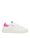 Run Of Woman Sneakers White Size 7 Leather In White