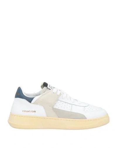 RUN OF RUN OF WOMAN SNEAKERS WHITE SIZE 7.5 LEATHER