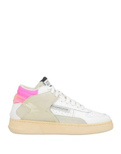 Run Of Woman Sneakers White Size 6 Leather