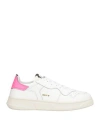 Run Of Woman Sneakers White Size 8 Leather In White