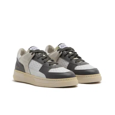 Run Of Women's Detroit Sneaker In Black/white In Multi