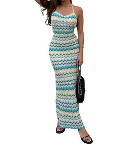 Runaway Albie Maxi Dress In Multi Color
