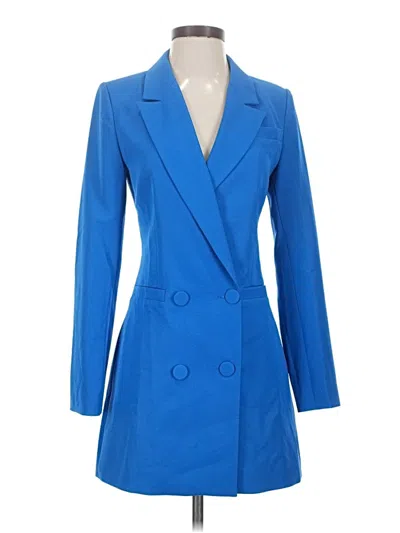 Pre-owned Runaway Blazer Jacket In Blue