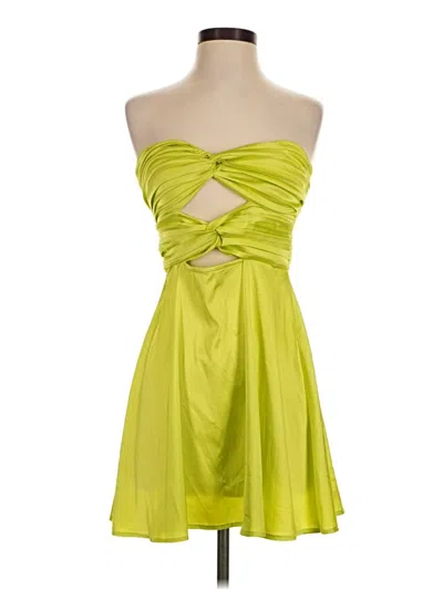 Pre-owned Runaway Cocktail Dress In Green