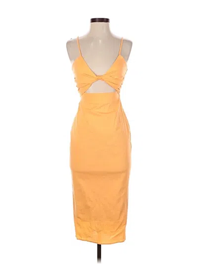 Pre-owned Runaway Cocktail Dress In Orange