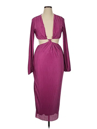 Pre-owned Runaway Cocktail Dress In Purple