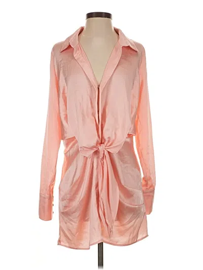 Pre-owned Runaway Long Sleeve Blouse In Pink
