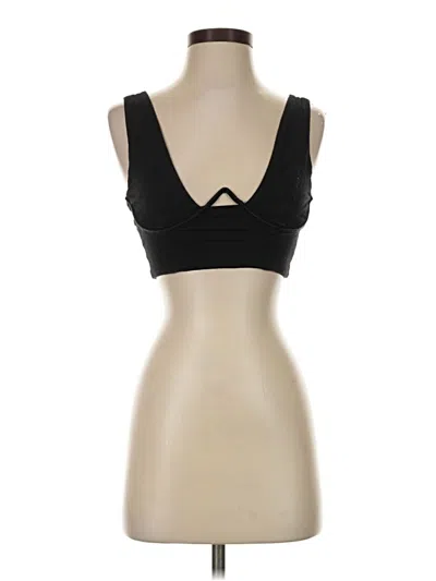 Pre-owned Runaway Sleeveless Top Black Sweetheart Neckline Tops