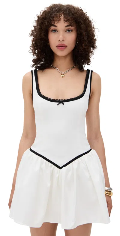 Runaway The Label Adaline Mini Dress White
